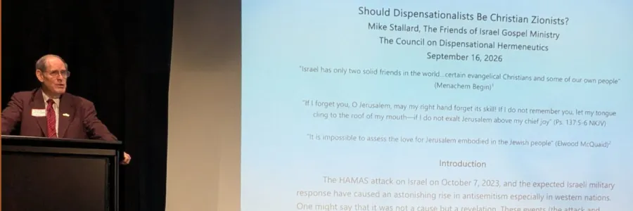 Photo of Mike Stallard Addressing the Council